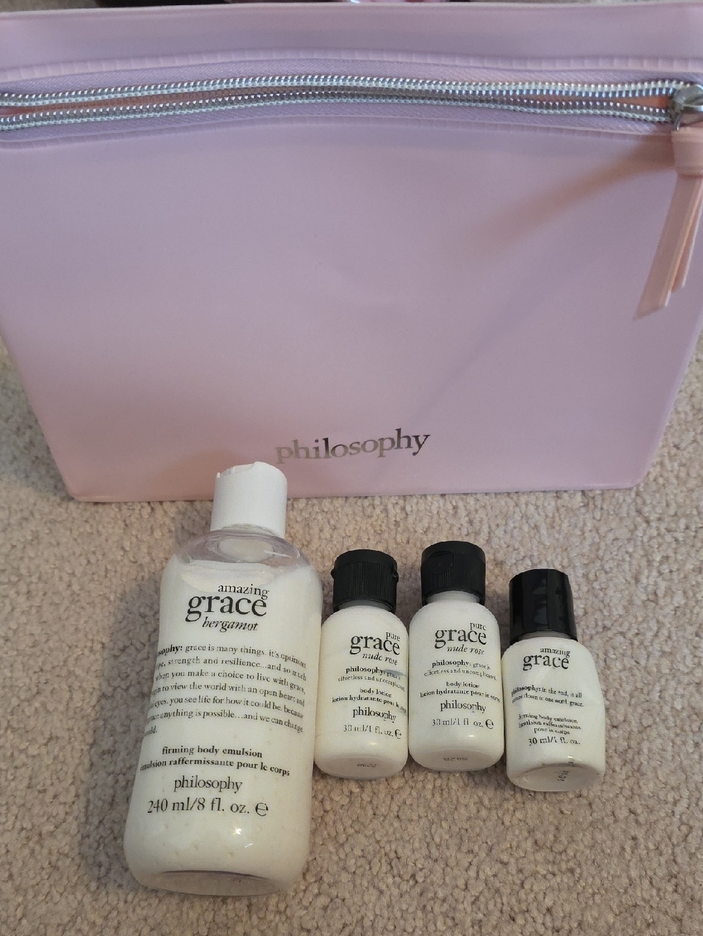 NEW Philosophy Amazing Grace Bergamot Firming Body Emulsion Lotion